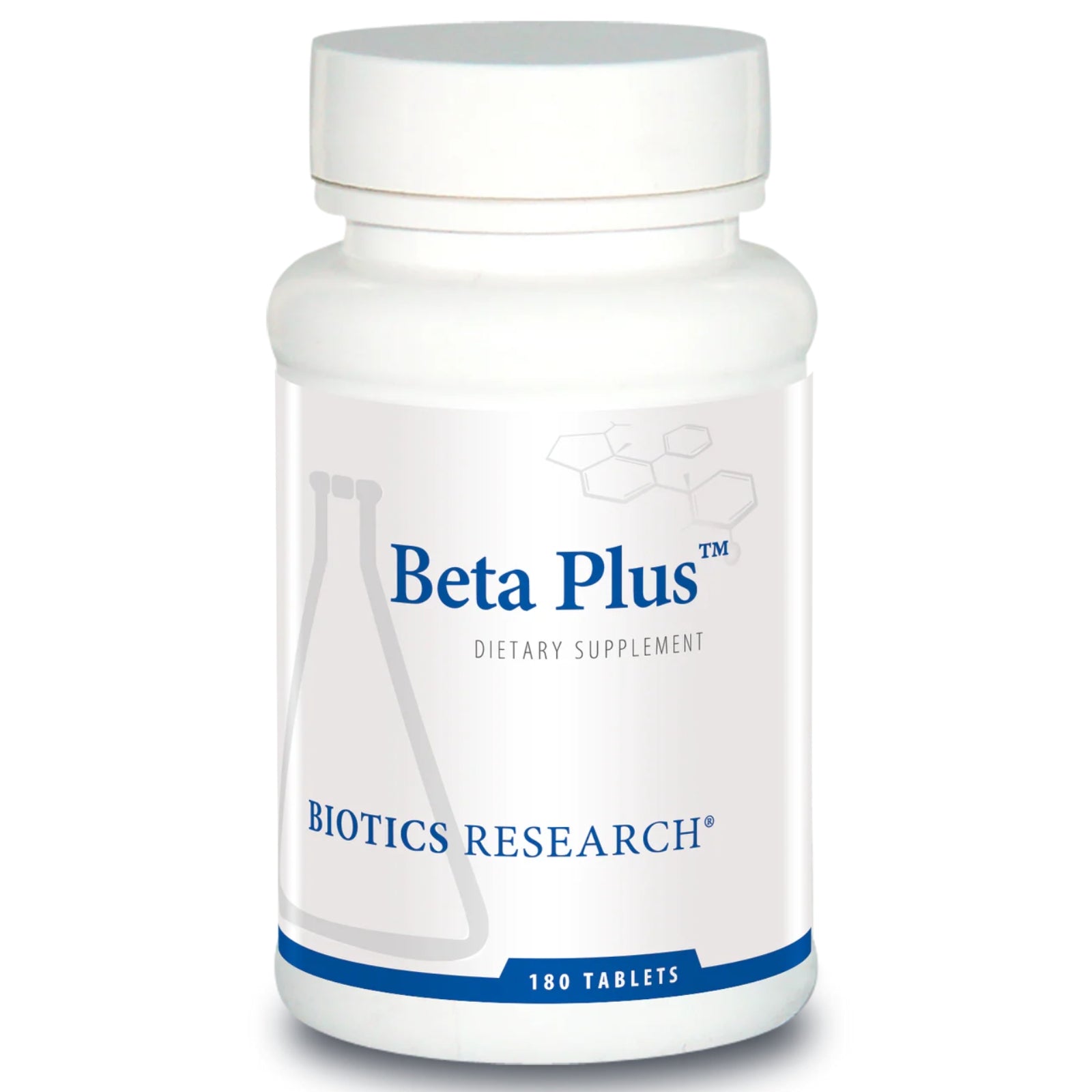 Biotics Research, Beta Plus™, 180 tablets UPC 780053000256 | HiLife Vitamins