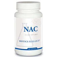 Biotics Research, NAC, 180 Capsules UPC 780053002090 | HiLife Vitamins