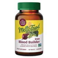 Megafood, Blood Builder, 60 Tablets UPC 051494101711 | HiLife Vitamins