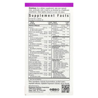 Bluebonnet, Ladies One Whole Food-Based Multiple, 60 Vegetarian Capsules UPC 743715001350 | Hilife Vitamins