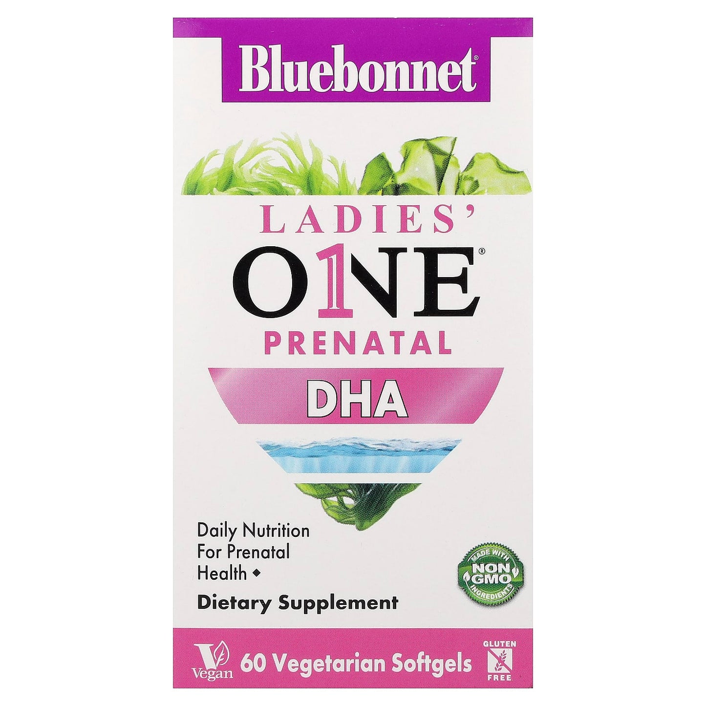 Bluebonnet, Early Promise Prenatal Gentle Dha 200 Mg, 60 VEGETARIAN SG UPC 743715001794 | Hilife Vitamins
