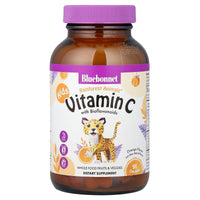Bluebonnet, Rainforest Animalz®, Vitamin C With Bioflavonoids, Orange, 90 Chewables UPC 743715001923 | Hilife Vitamins