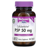 Bluebonnet, P-5-P 50mg, 90 Vegetarian Capsules UPC 743715004290 | Hilife Vitamins
