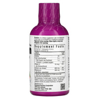 Bluebonnet, Liquid Calcium Magnesium Citrate Mixed Berry, 16 Oz UPC 743715006966 | Hilife Vitamins