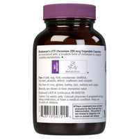 Bluebonnet, GTF Chromium 200 mcg, 100 Vegetable Capsules UPC 743715007215 | Hilife Vitamins