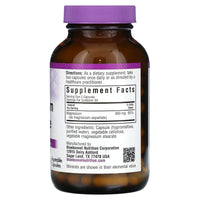 Bluebonnet, Magnesium Aspartate 400 mg, 100 Vegetable Capsules UPC 743715007307 | Hilife Vitamins