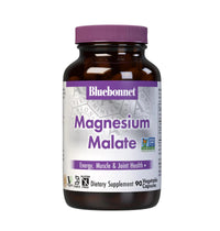 Bluebonnet, Magnesium Malate, 90 Vegetable Capsules UPC 743715007529 | Hilife Vitamins