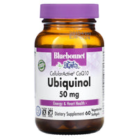Bluebonnet, Cellular Active Coq10 Ubiquino 50 Mg, 60 Softgels UPC 743715007918 | Hilife Vitamins