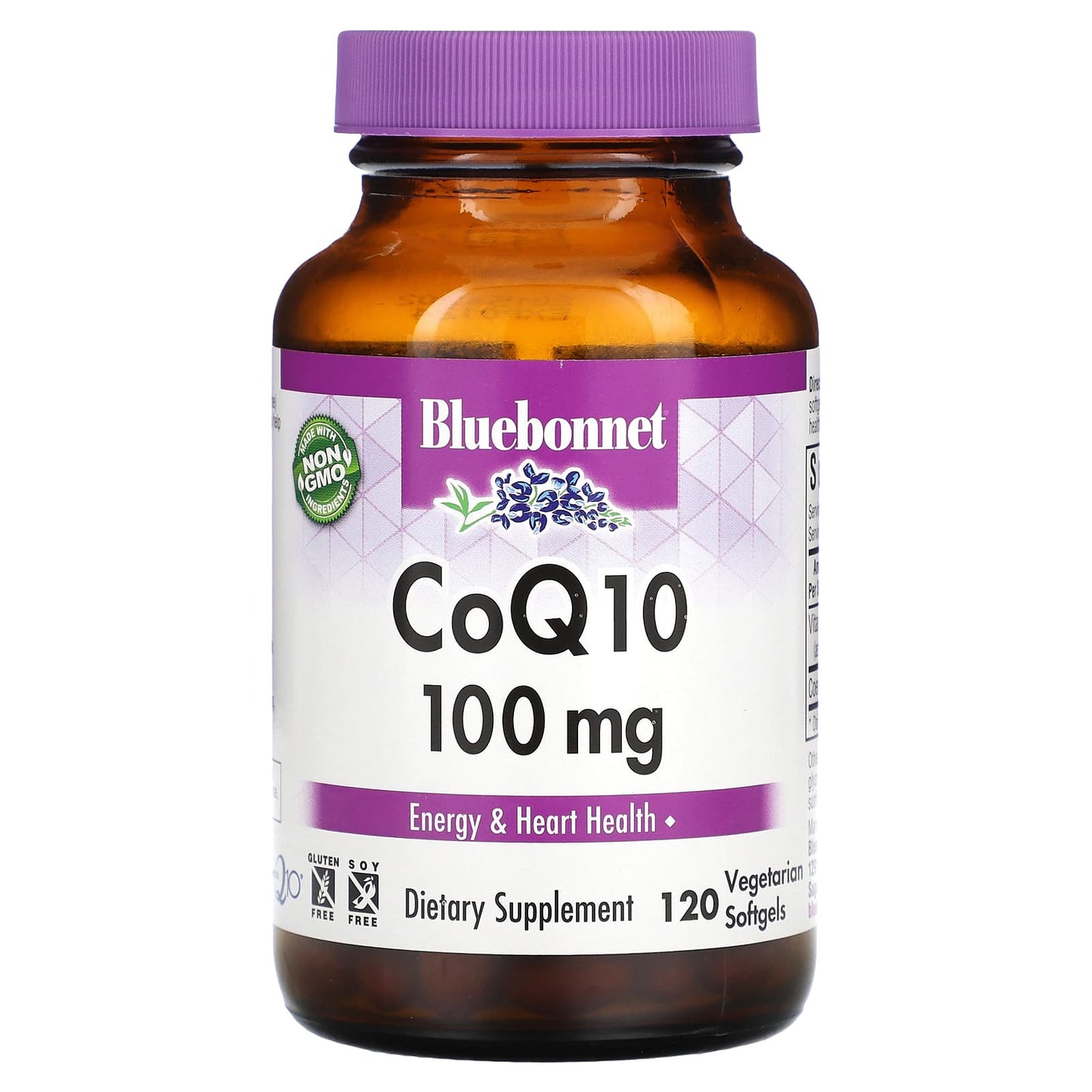 Bluebonnet, CoQ10, 100 mg, 120 Softgels UPC 743715008113 | Hilife Vitamins