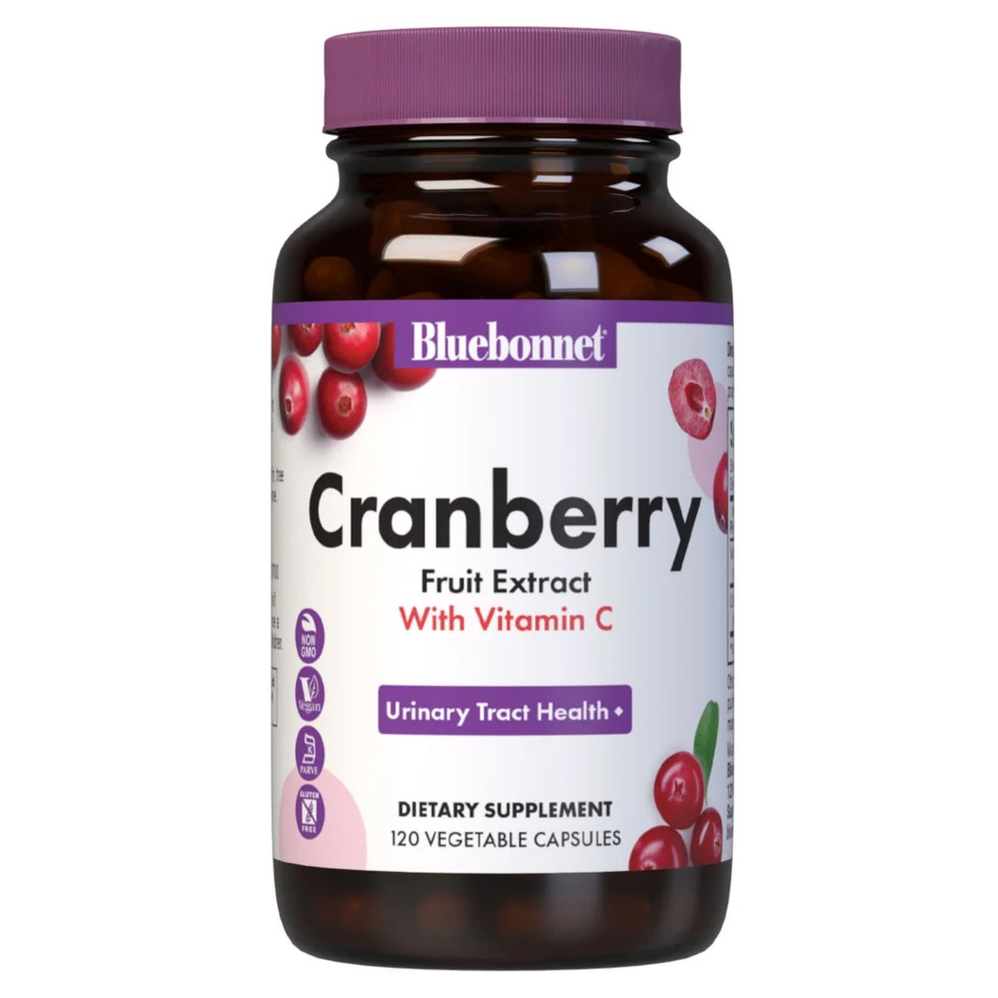 Bluebonnet, Cranberry Fruit Extract, 120 Capsules UPC 743715009196 | HiLife Vitamins