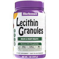 Bluebonnet, Lecithin Granules, Unflavored, 1 LB (458 g) UPC 743715009288 | Hilife Vitamins