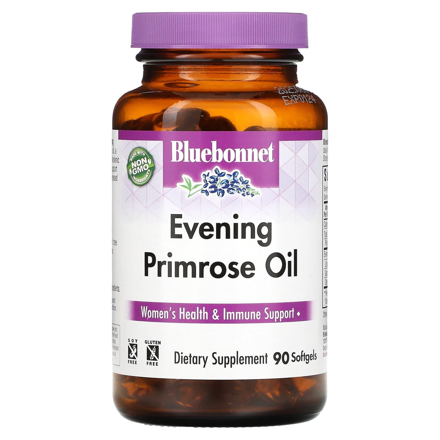 Bluebonnet, Evening Primrose Oil 1300 Mg, 90 Softgels UPC 743715009295 | Hilife Vitamins