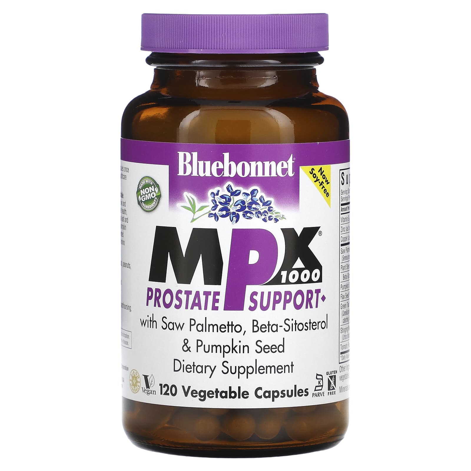 Bluebonnet, MPX 1000, 120 Vegetarian Capsules UPC 743715011281 | Hilife Vitamins