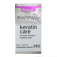 Bluebonnet, BEAUTIFUL ALLY® KERATIN CARE™, 30 Vegetarian Capsules UPC 743715015180 | Hilife Vitamins