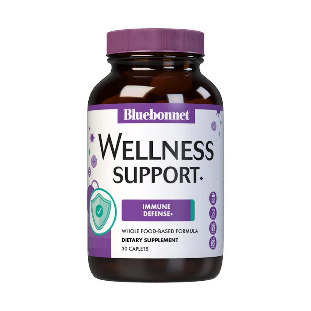 Bluebonnet, Wellness Support, 60 Caplets UPC 743715020023 | Hilife Vitamins