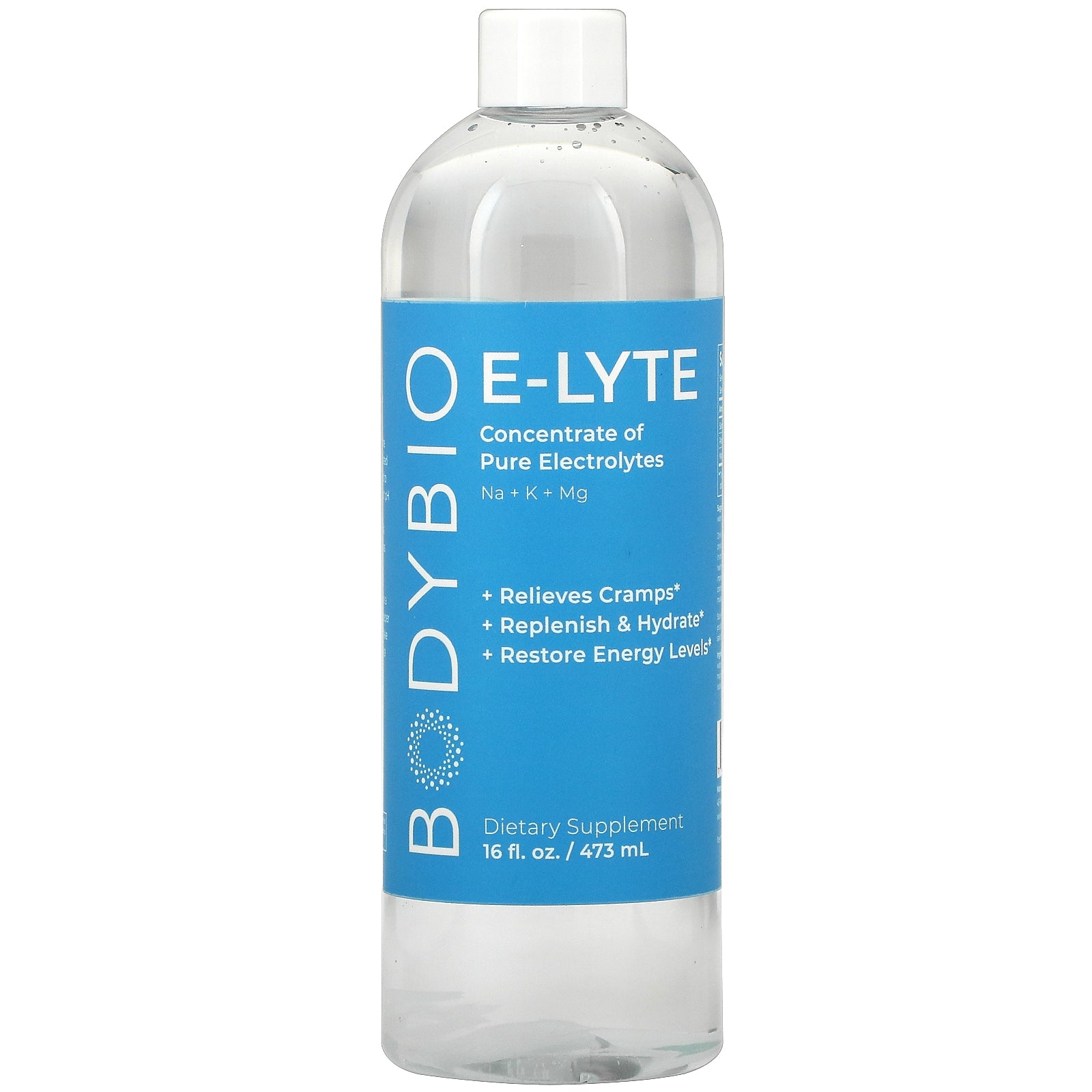 BodyBio, E-Lyte Balanced Electrolyte, 16 fl Oz UPC 743474016114 | HiLife Vitamins