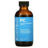 BodyBio, PC Liquid Complex of Phospholipids, 4 fl oz UPC 743474910047 | HiLife Vitamins