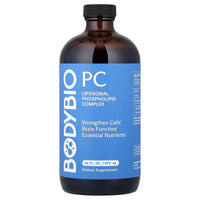 BodyBio, PC, Liposomal Phospholipid Complex, 16 fl oz (473 ml) UPC 743474915509 | HiLife Vitamins