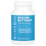 BodyBio, Sodium Butyrate, 100 Non-GMO Capsules UPC 743474999905 | HiLife Vitamins
