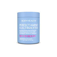 Bodyhealth, Perfect Amino Electrolytes, Mixed Berry , 30 Servings UPC 850055756397 | HiLife Vitamins