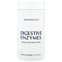 Bodyhealth, Digestive Enzymes With Betaine, Pancreatin & Pepsin, 180 Capsules UPC 850039655364 | HiLife Vitamins