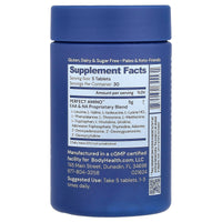 Bodyhealth, Perfect Amino, 150 Non-Coated Tablets UPC 850039655531 | HiLife Vitamins