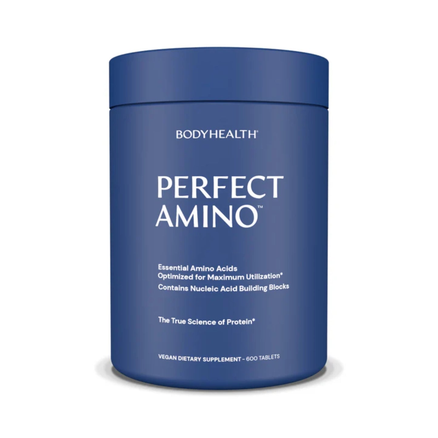 Bodyhealth, Perfect Amino™, 600 Non-Coated Tablets UPC 850039655579 | HiLife Vitamins