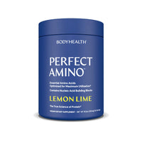 Bodyhealth, Perfect Amino, Lemon Lime, 60 Servings UPC 850055756465 | HiLife Vitamins