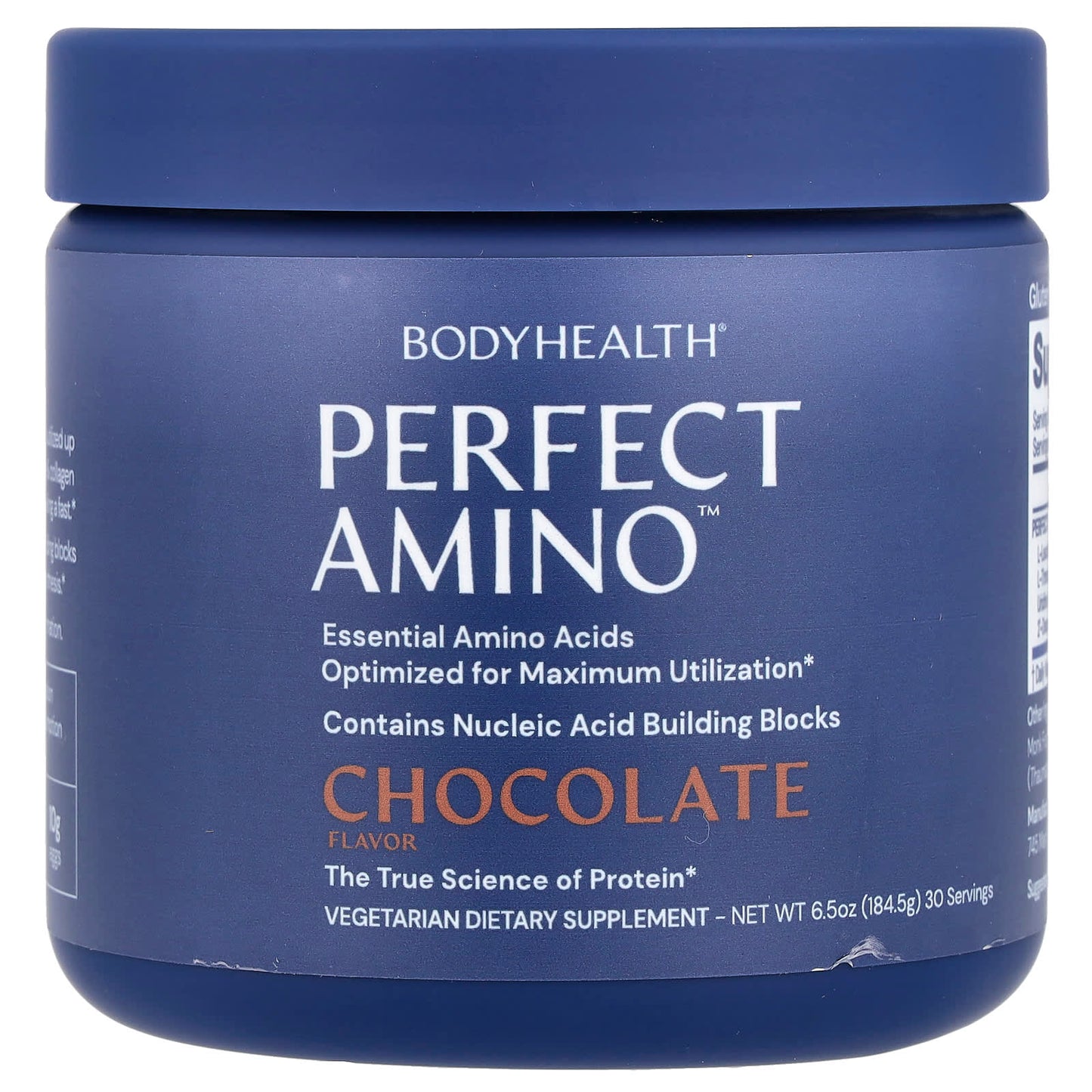 Bodyhealth, Perfect Amino™, Chocolate Flavor, 6.5 oz (184.5 g) 30 Servings UPC 850041072852 | HiLife Vitamins