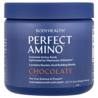 Bodyhealth, Perfect Amino™, Chocolate Flavor, 6.5 oz (184.5 g) 30 Servings UPC 850041072852 | HiLife Vitamins