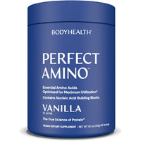 Bodyhealth, Perfect Amino™, Vanilla Flavor, 13 oz (369g) 60 Servings UPC 850041072883 | HiLife Vitamins
