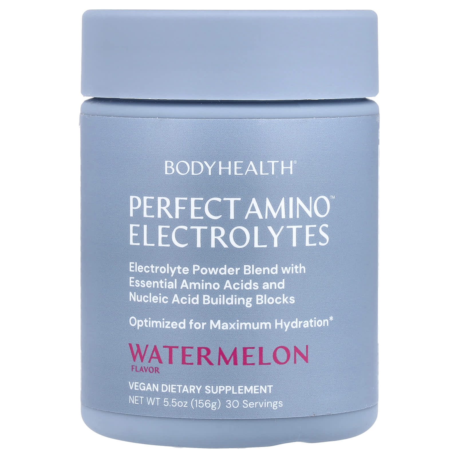 Bodyhealth, Perfect Amino™ Electrolytes, Watermelon, 5.5 oz (156 g) UPC 850055756434 | HiLife Vitamins