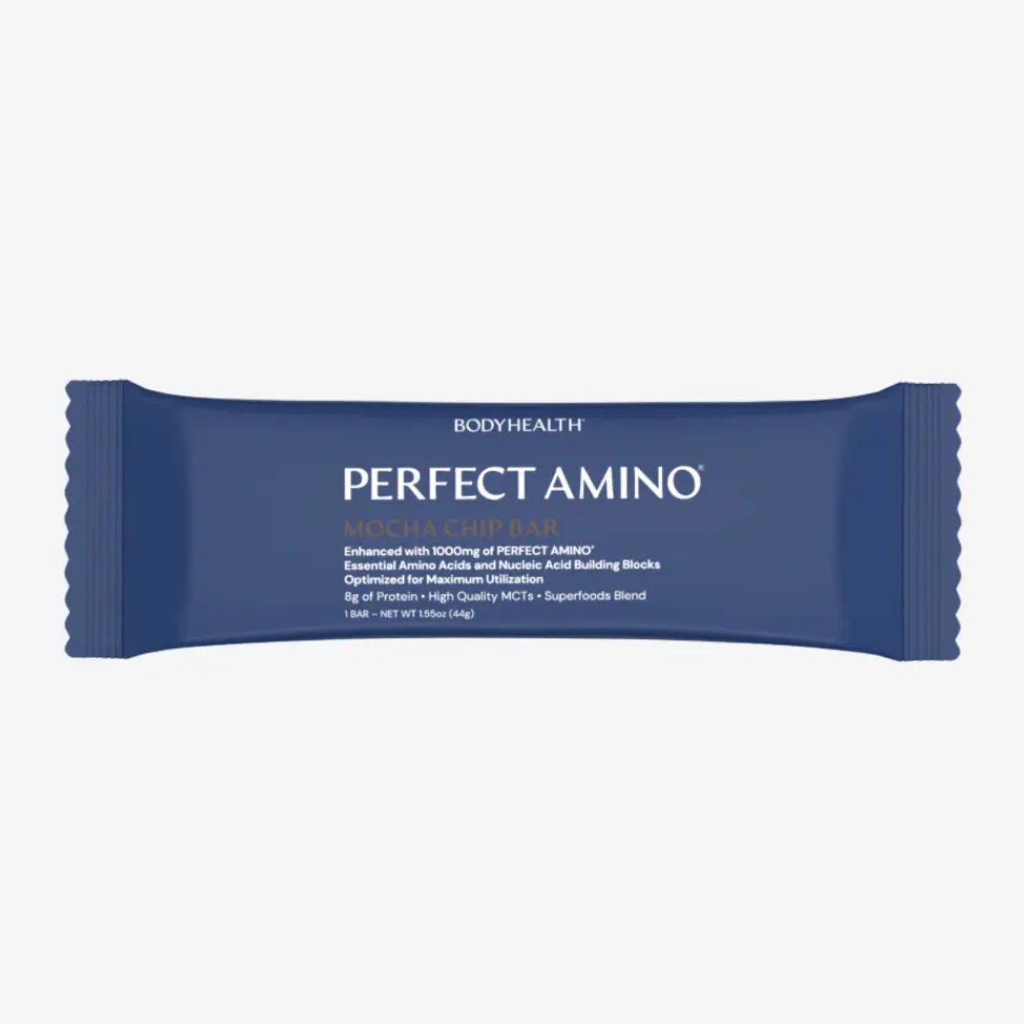 Bodyhealth, Perfect Amino Bar, Mocha Chip Flavor, 1 Bar UPC 850073935026 | HiLife Vitamins