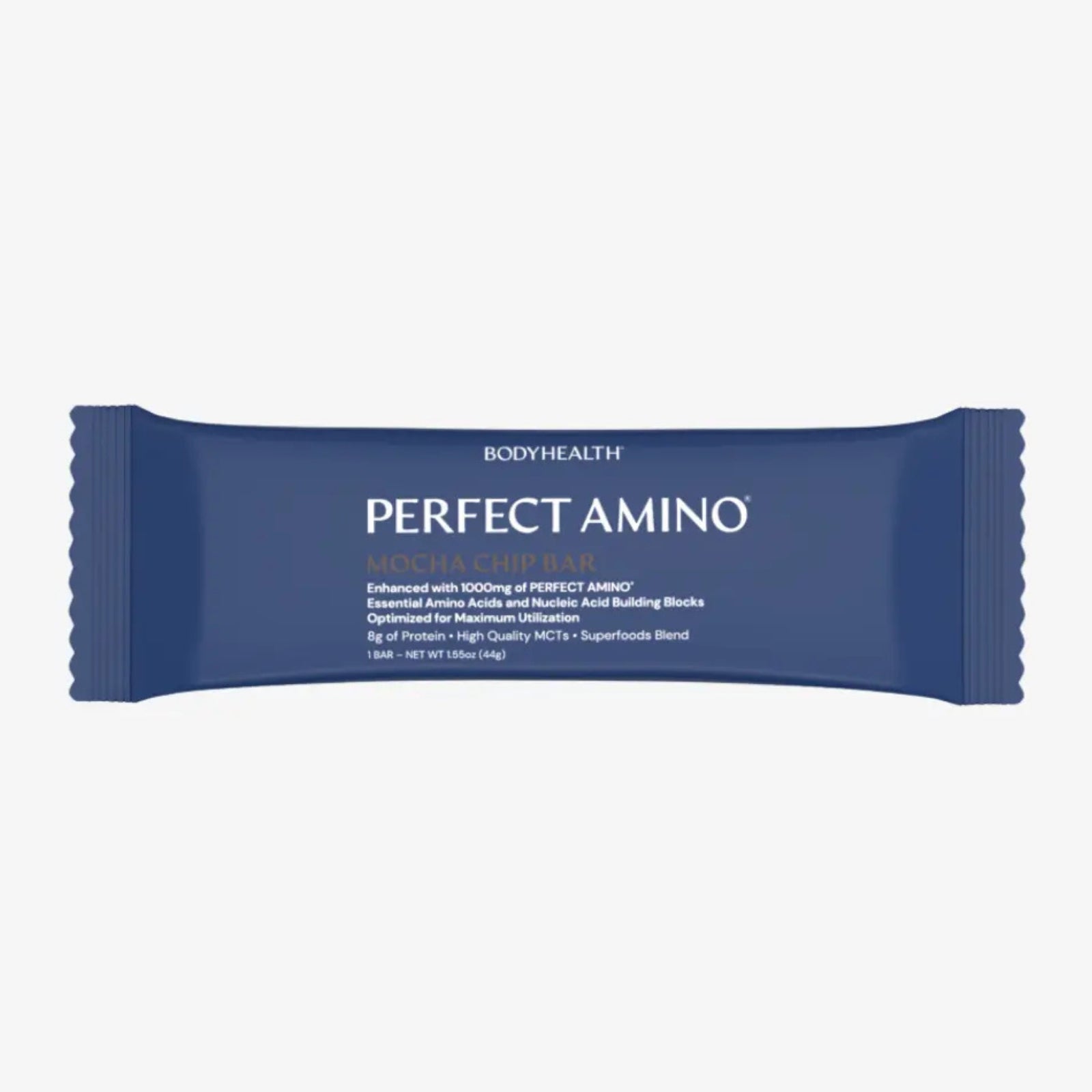 Bodyhealth, Perfect Amino Bar, Mocha Chip Flavor, 1 Bar UPC 850073935026 | HiLife Vitamins