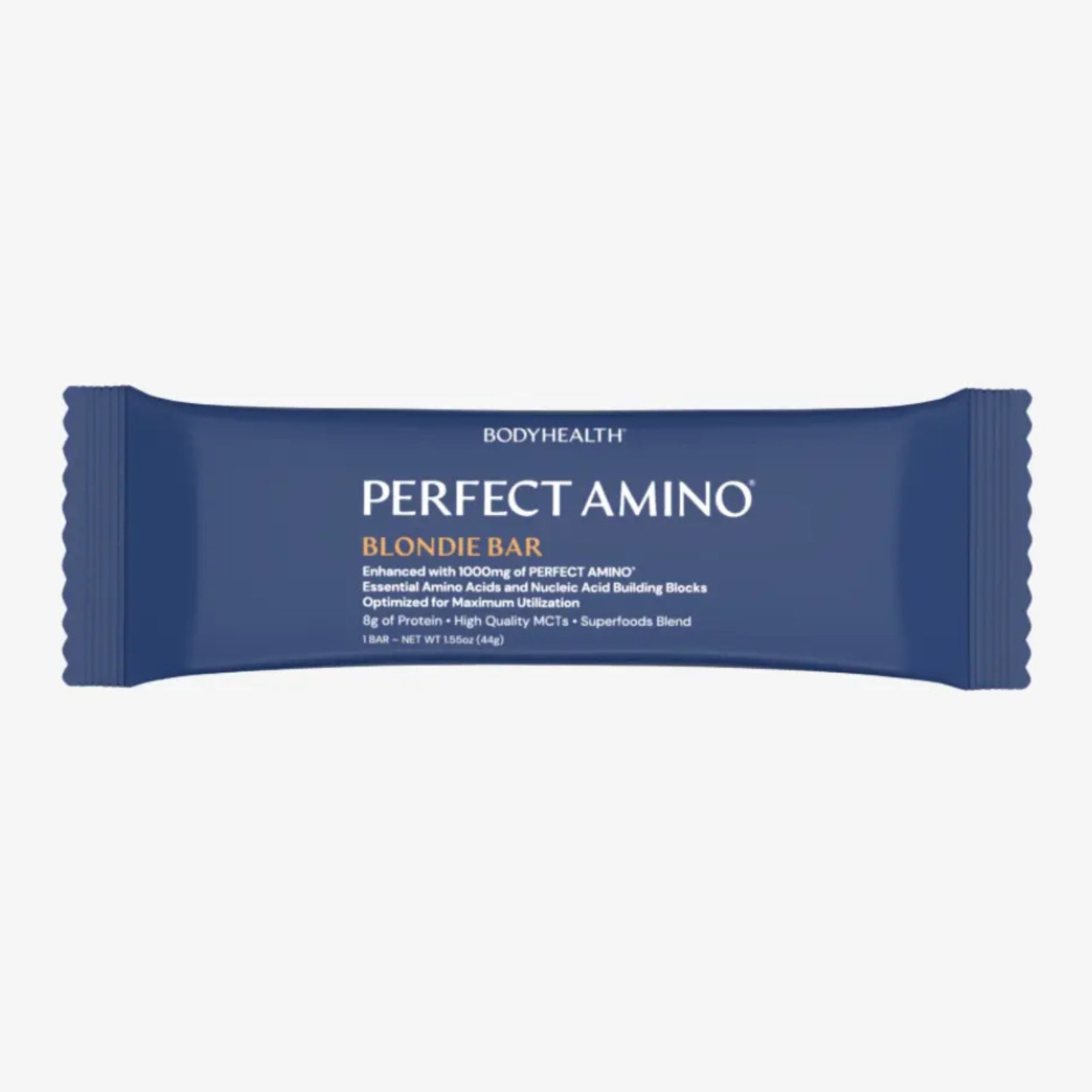 Bodyhealth, Perfect Amino Bar, Blondie Flavor, 1 Bar UPC 850073935040 | HiLife Vitamins