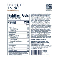 Bodyhealth, Perfect Amino Bar, Brownie Flavor, 12 Bars UPC 850073935071 | Hilife Vitamins