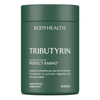 Bodyhealth, TRIBUTYRIN Enhanced With PerfectAmino®, 60 Capsules UPC 850073935125 | HiLife Vitamins