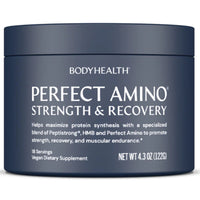 Bodyhealth, Perfect Amino Strength & Recovery, 4.3 OZ (122G) UPC 850073935224 | HiLife Vitamins