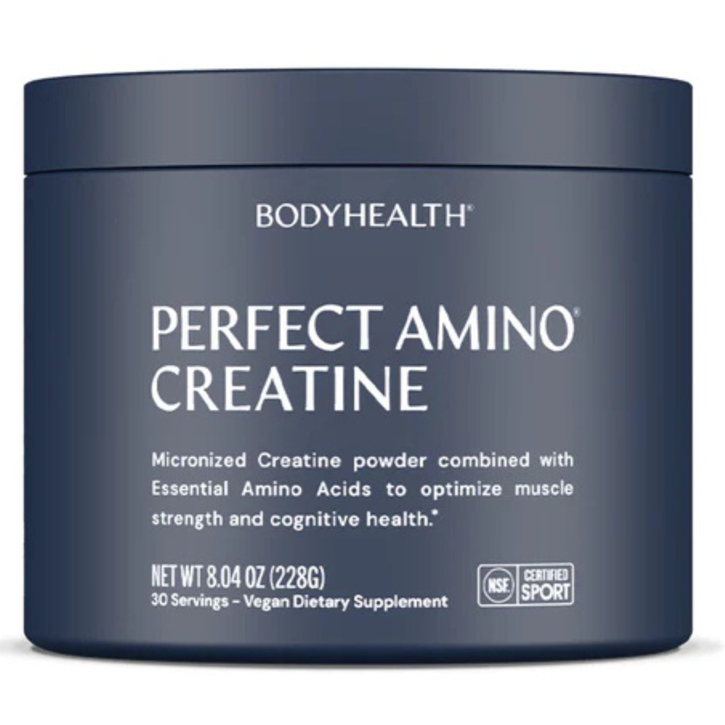 Bodyhealth, Perfect Amino Creatine, NSF Certified for Sport, 8.04 oz (228G) UPC 850073935415 | HiLife Vitamins