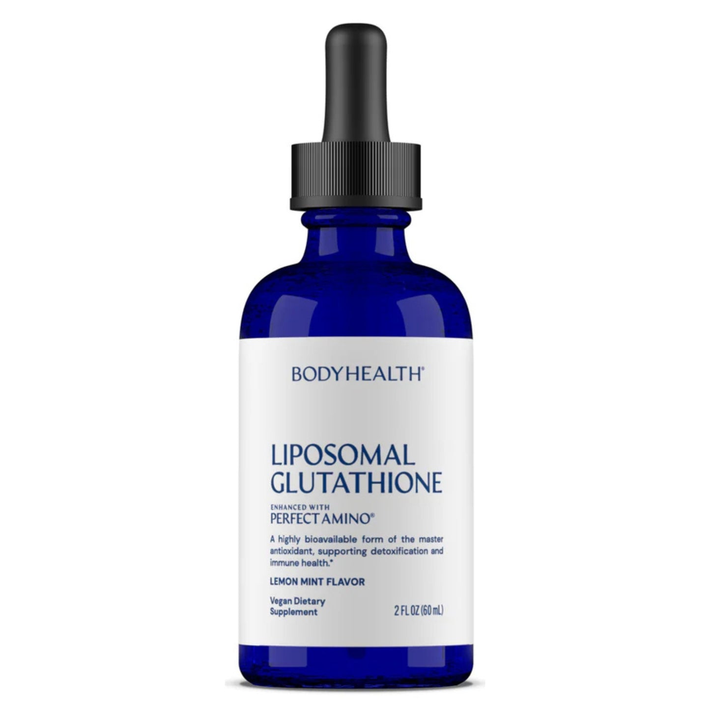 Bodyhealth, Liposomal Glutathione, Enhanced With PerfectAmino®, 2 FL OZ (60 mL) UPC 850073935491 | HiLife Vitamins