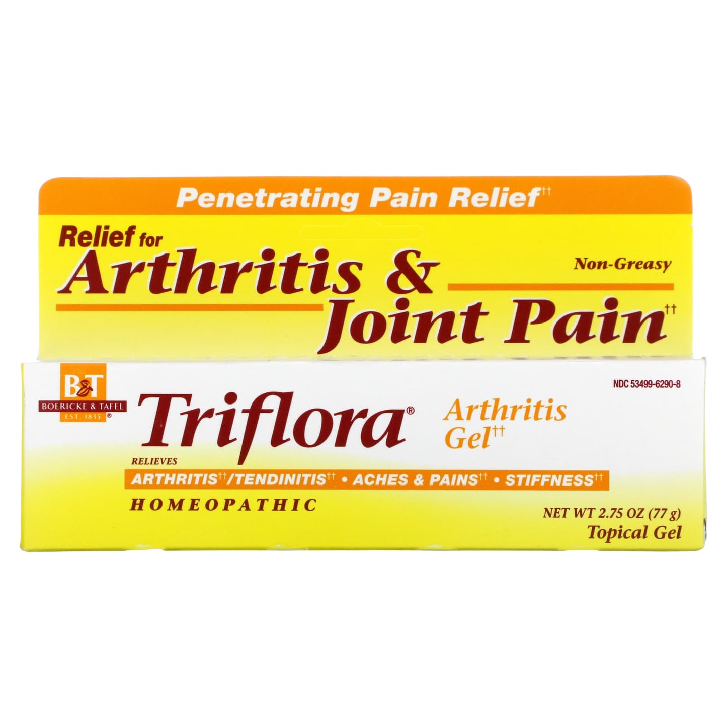 Boericke & Tafel, Triflora Arthritis Gel, 2.75 Oz UPC 308078252971 | Hilife Vitamins