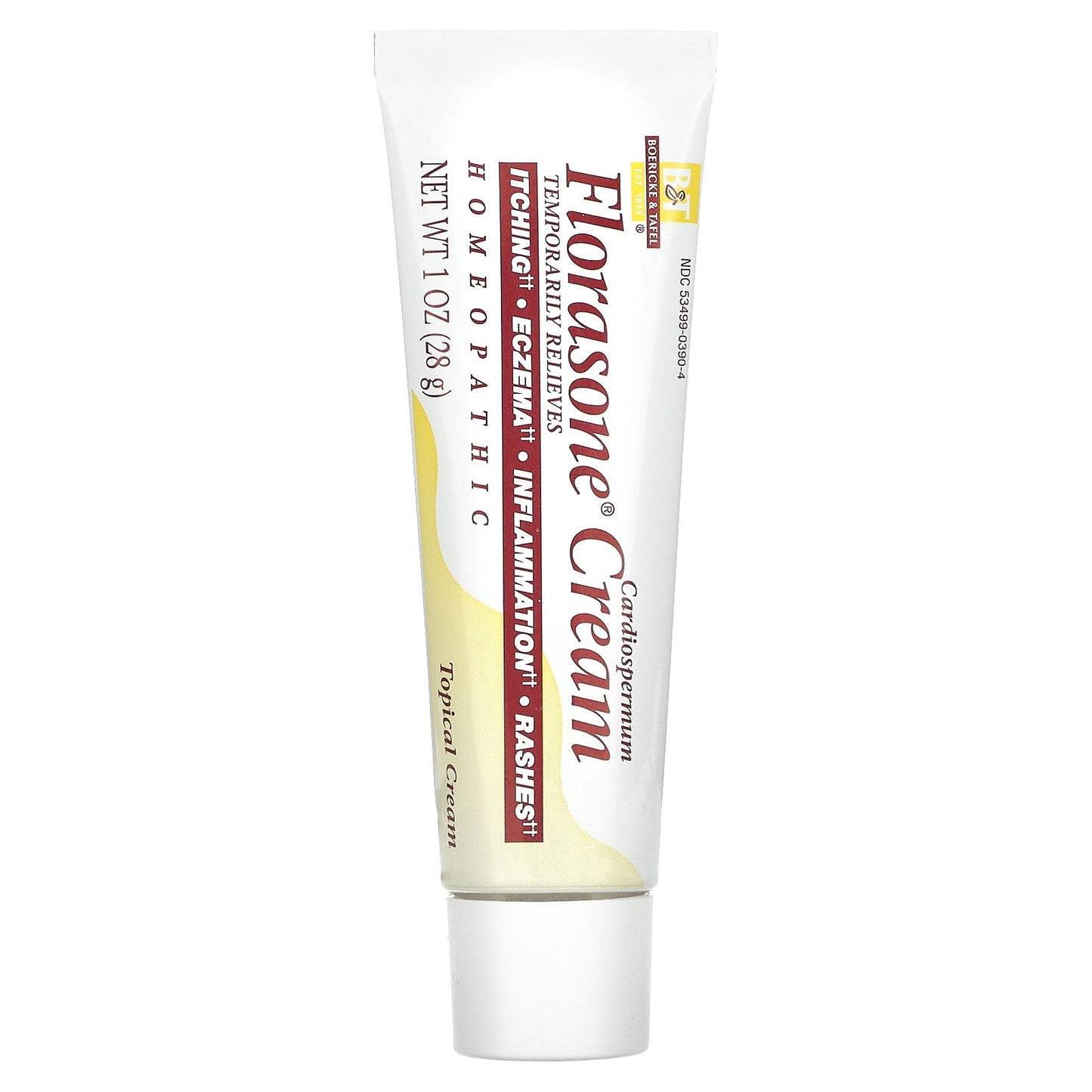 Boericke & Tafel, Florasone Cardiospermum Cream, 1 Oz UPC 308078503905 | Hilife Vitamins