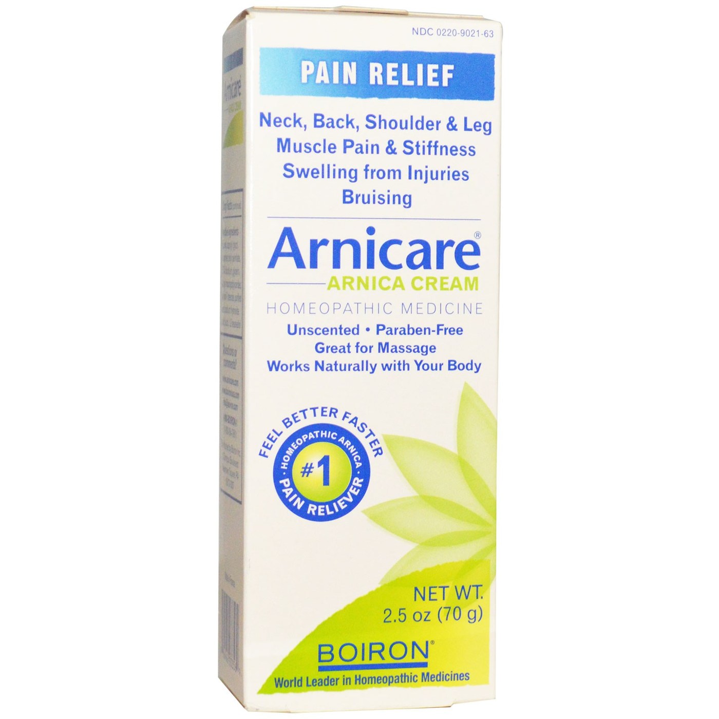 Boiron, Arnica Cream, 2.5 Oz UPC 306962033569 | Hilife Vitamins