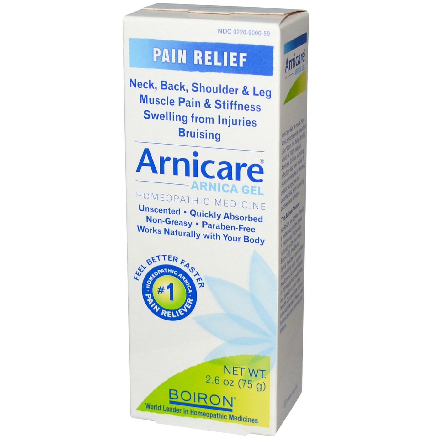 Boiron, Arnica Gel, 2.5 Oz UPC 306962035594 | Hilife Vitamins