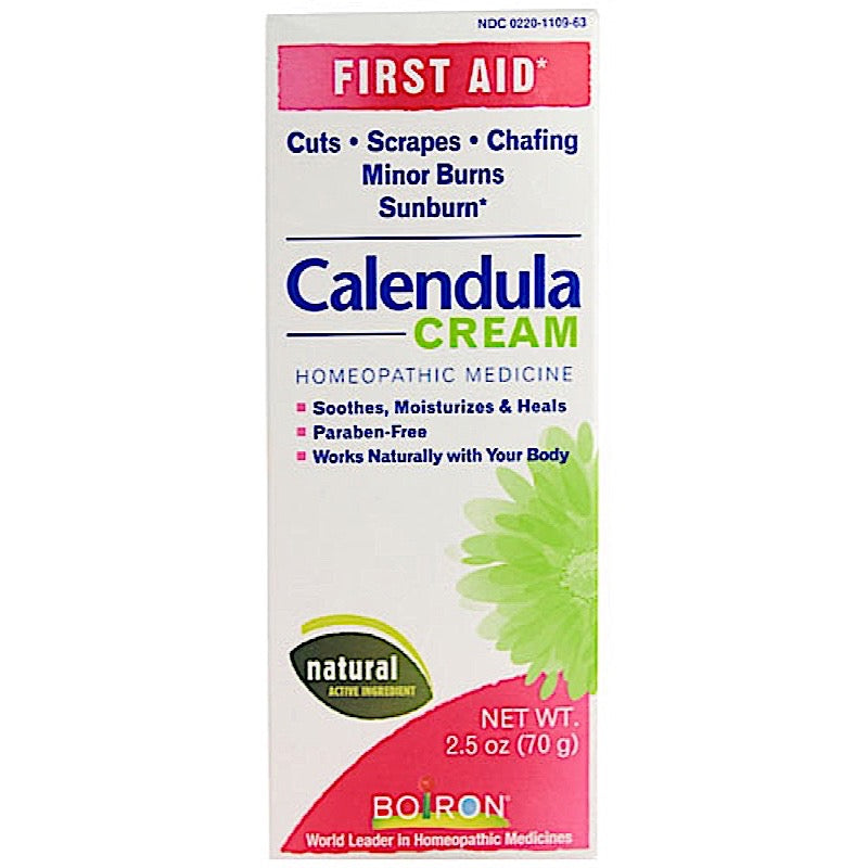 Boiron, Calendula Cream, 2.5 Oz UPC 306962043568 | Hilife Vitamins