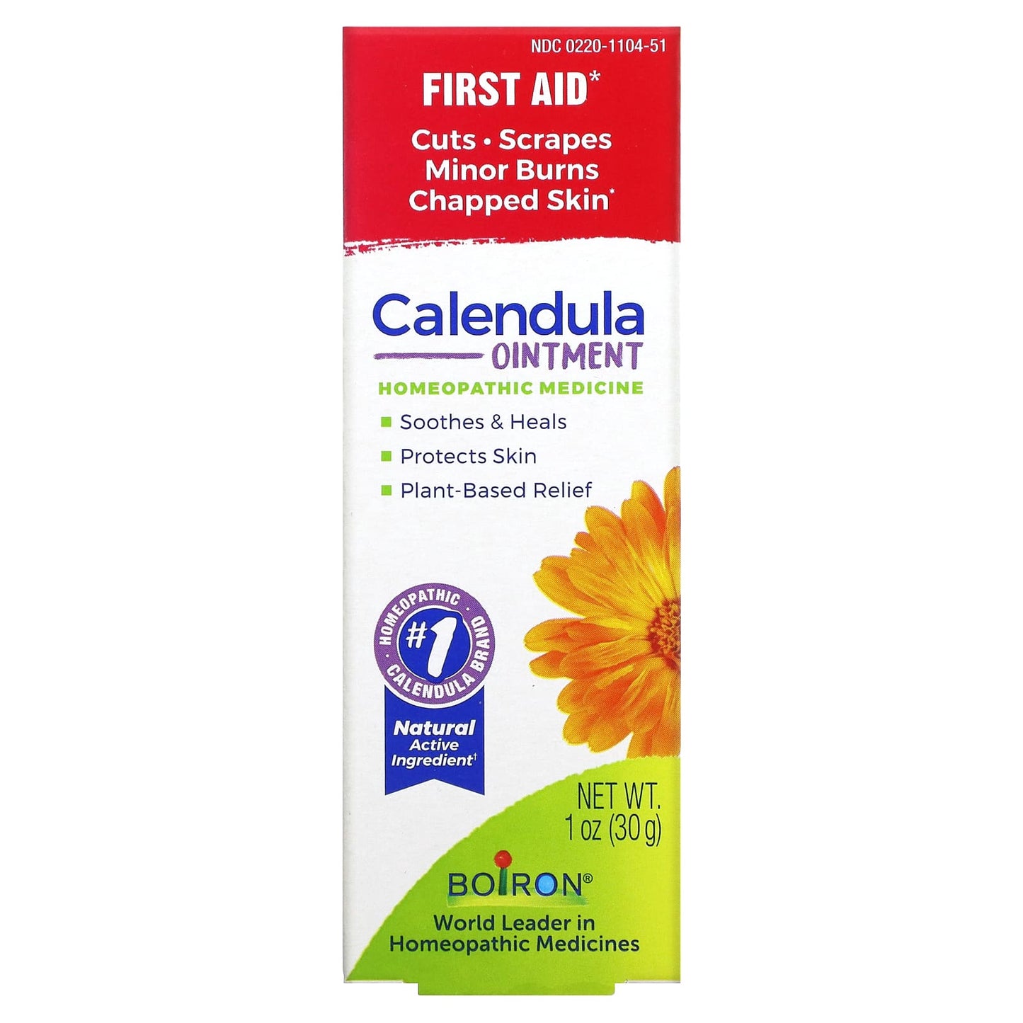 Boiron, Calendula Ointment, 1 Oz UPC 306962052508 | Hilife Vitamins