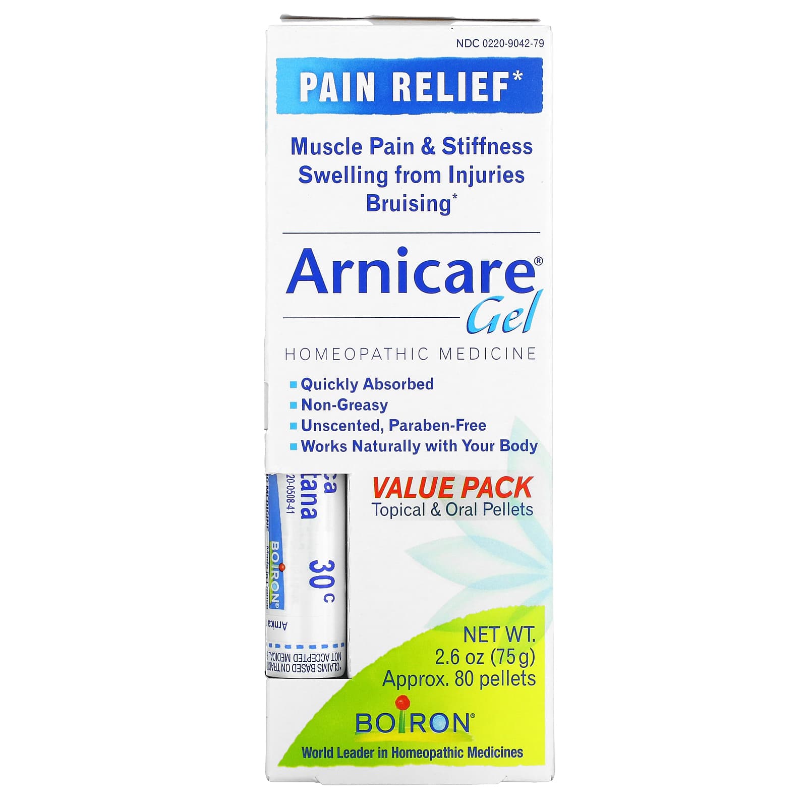 Boiron, Arnica Gl W-Arnica 30cmd, 2.5 Oz UPC 306962747244 | Hilife Vitamins