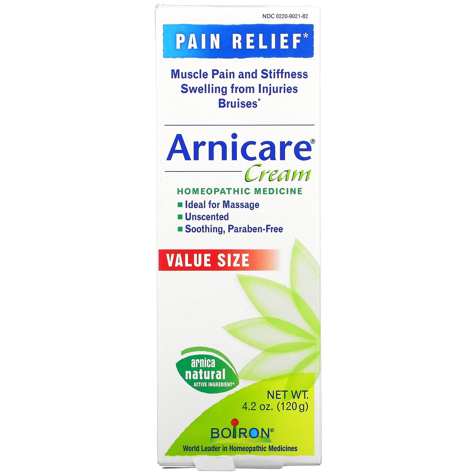 Boiron, Arnicare Crm Value Sz, 4.2 Oz cream UPC 306969022825 | Hilife Vitamins