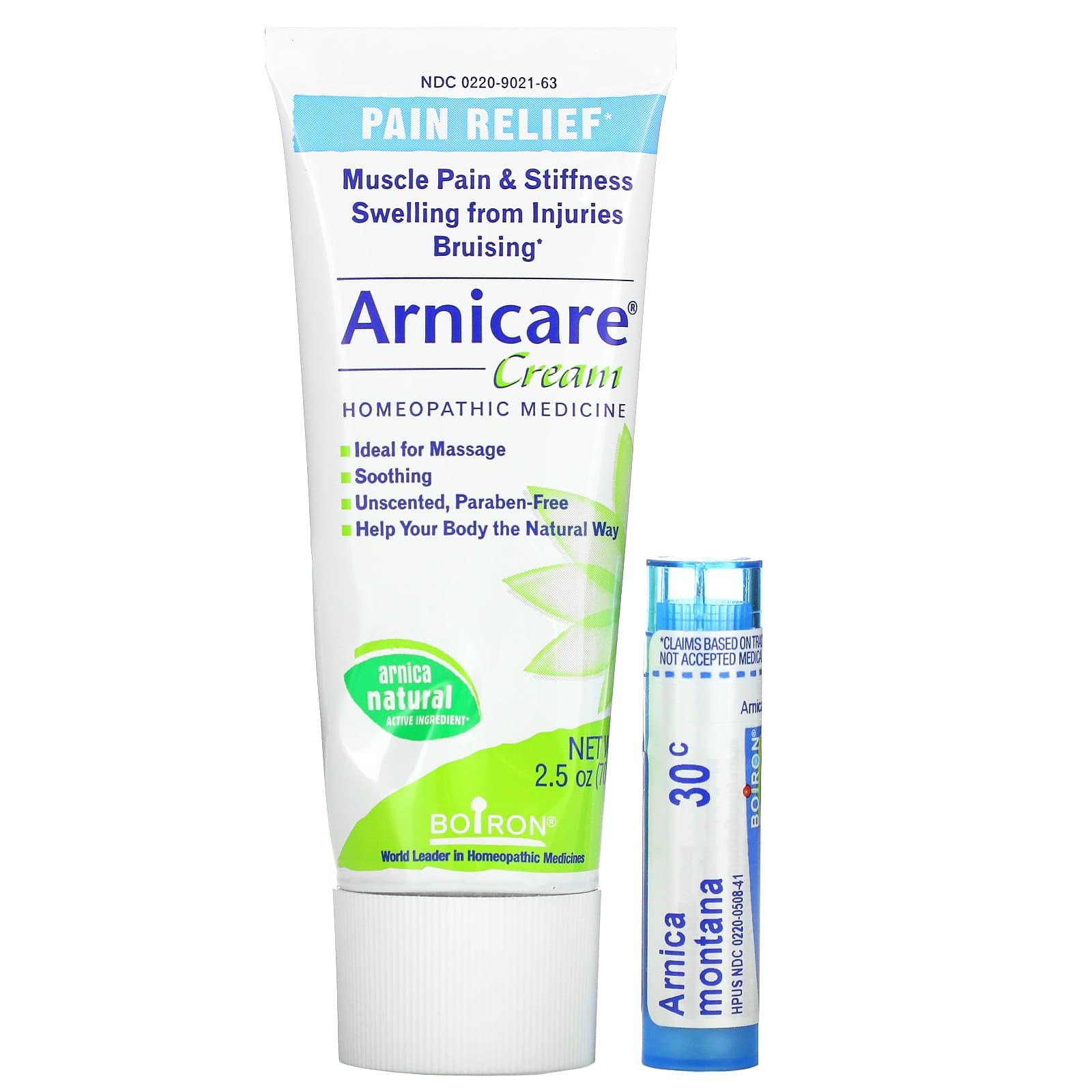 Boiron, Arnicare Cream Value Pack, 2.5 Oz UPC 306969047781 | Hilife Vitamins