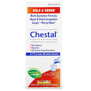 Boiron, Cold&Cough Adult Chestal, 6.7 Oz - 306969067284 | Hilife Vitamins